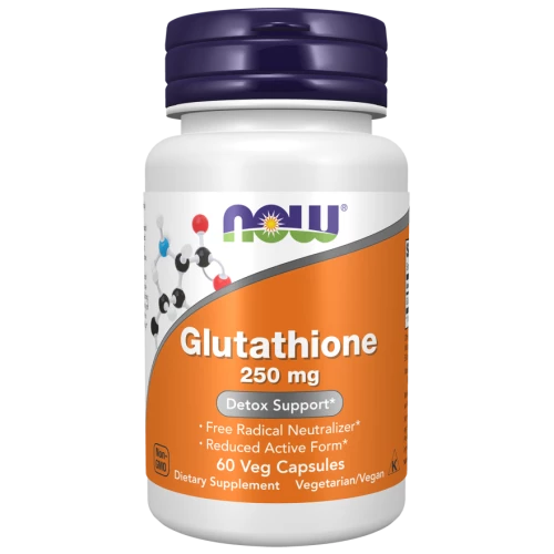 NOW - Glutathione 250 mg - 60 kapsułek